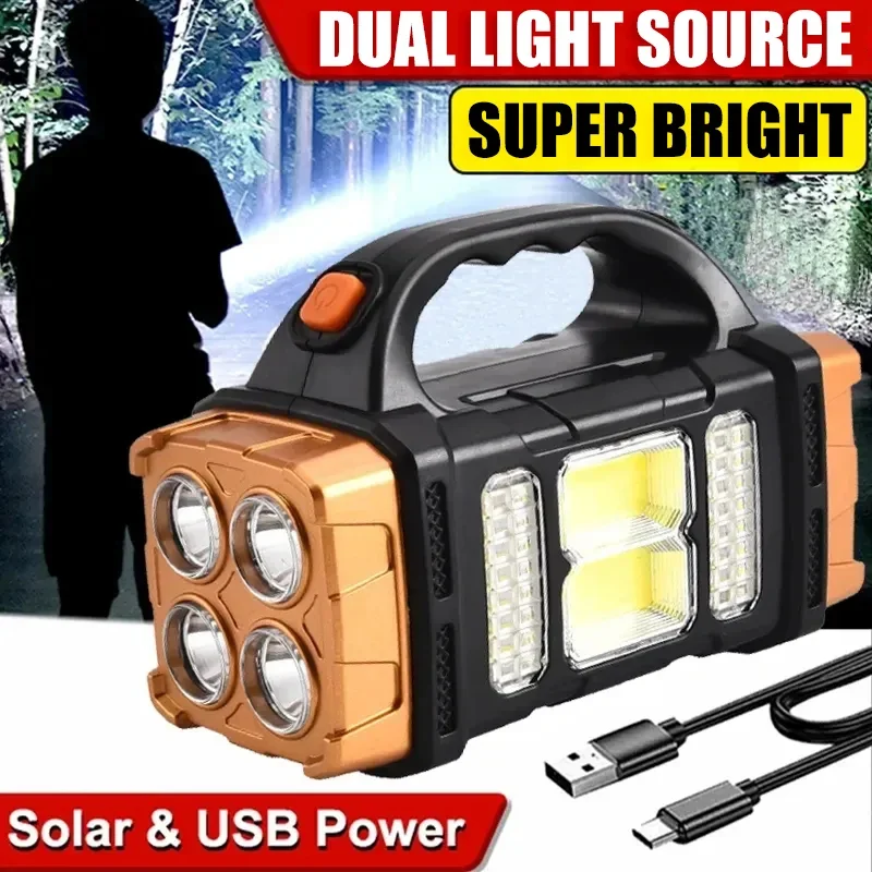Renewable Energy Source - Linternas recargables USB potentes portátiles, luz