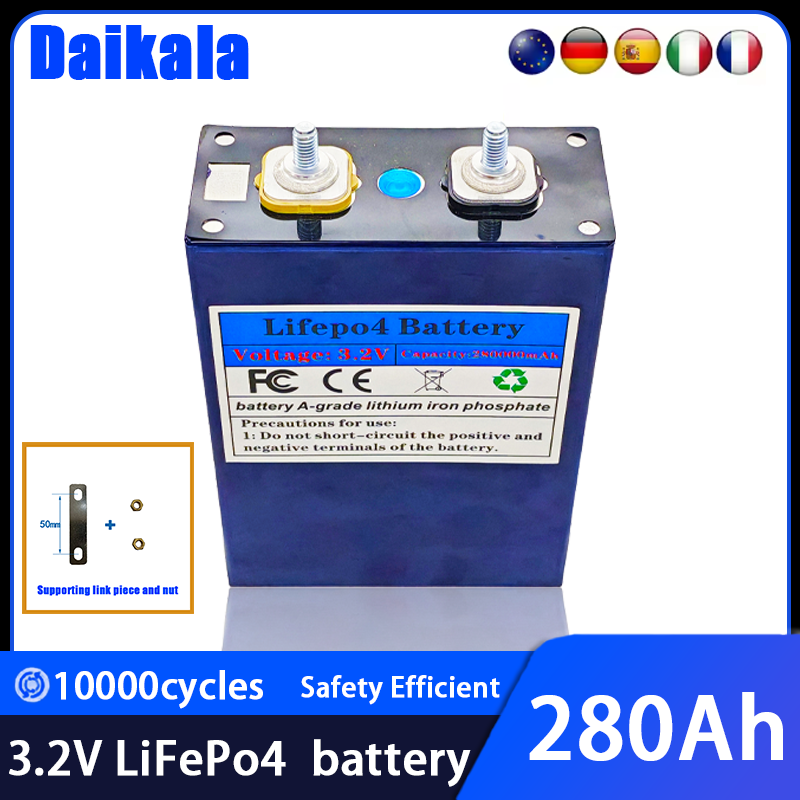 Renewable Energy Source - Nuevas celdas recargables de batería LiFePO4