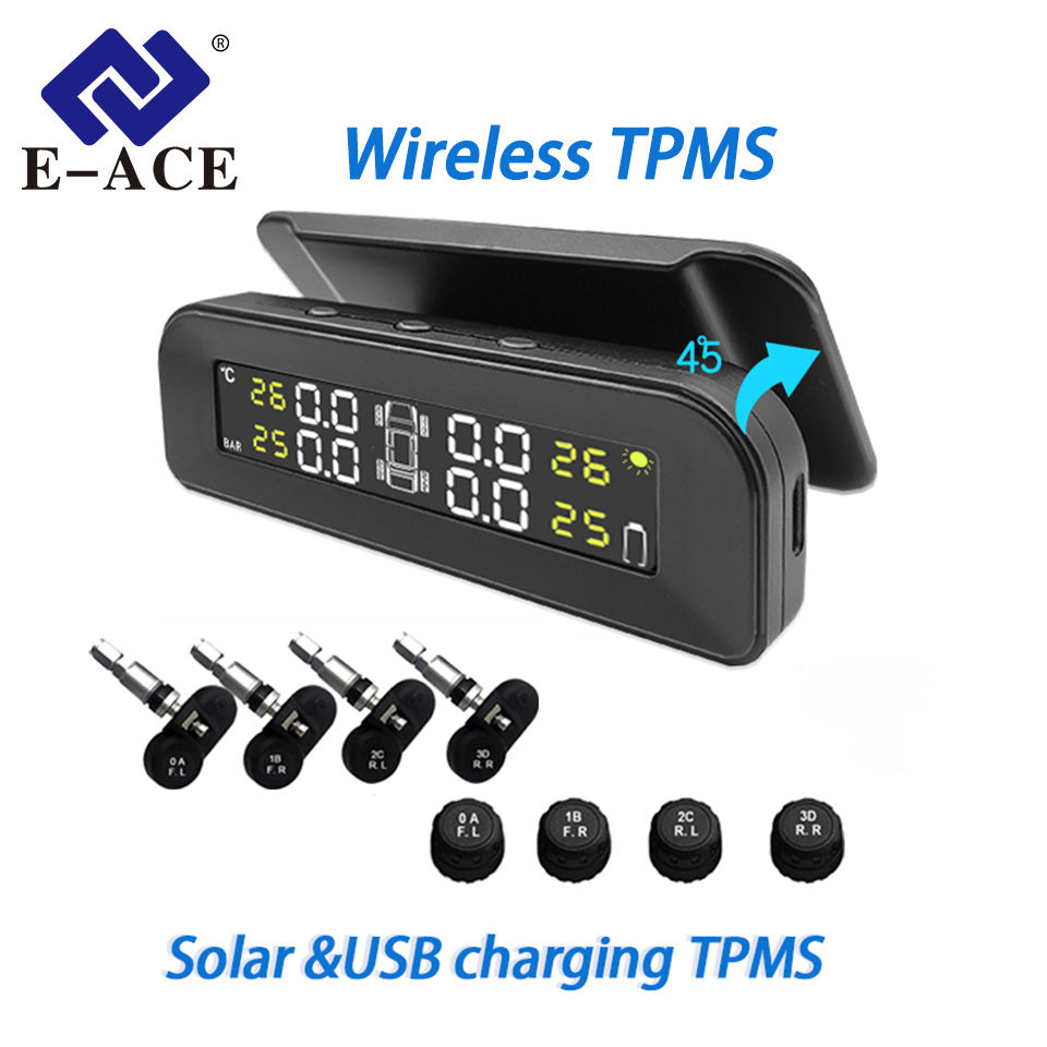 Renewable Energy Source - Sensor inteligente inalámbrico TPMS4, zumbador, aviso,