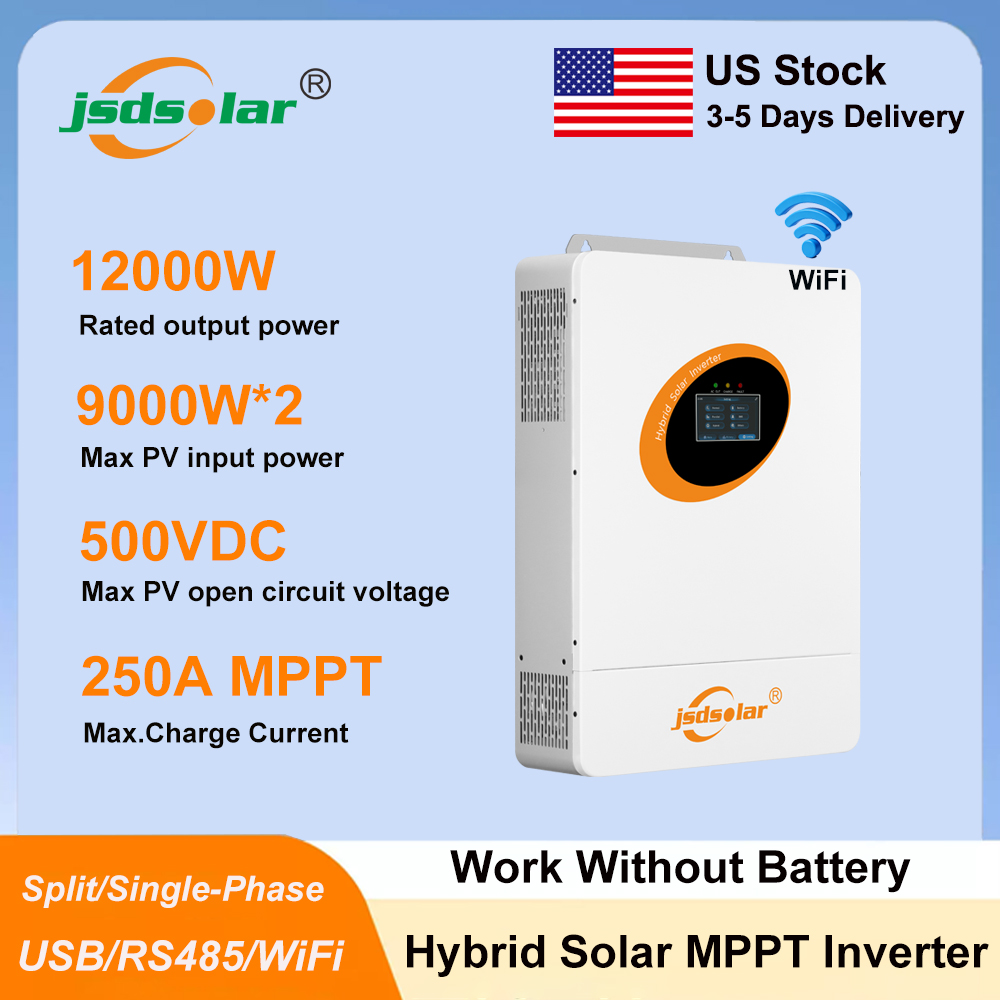 Flexible Solar Panel - Inversor Solar Híbrido Jsdsolar de 12KW