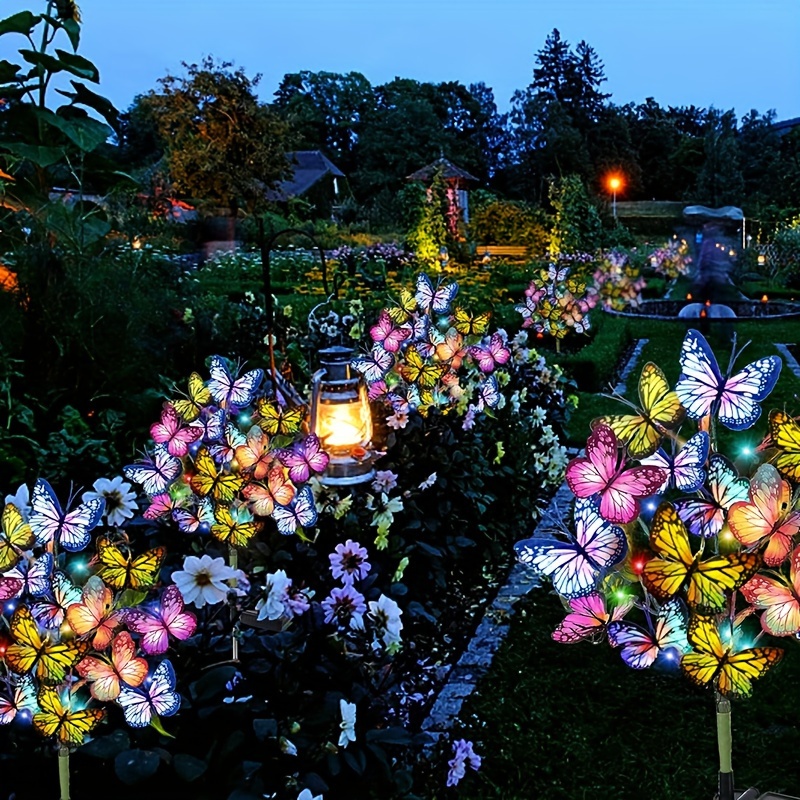 Renewable Energy Solar - Luces LED solares de mariposa para