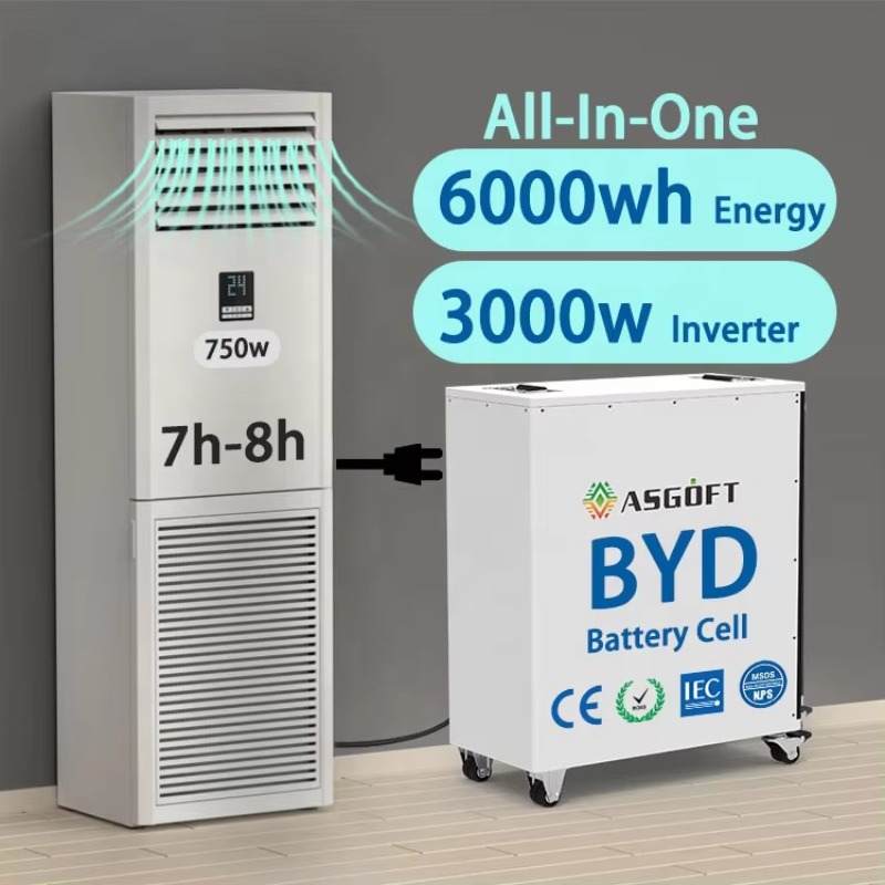 Hybrid Solar Inverter - 6kwh al aire libre todo en