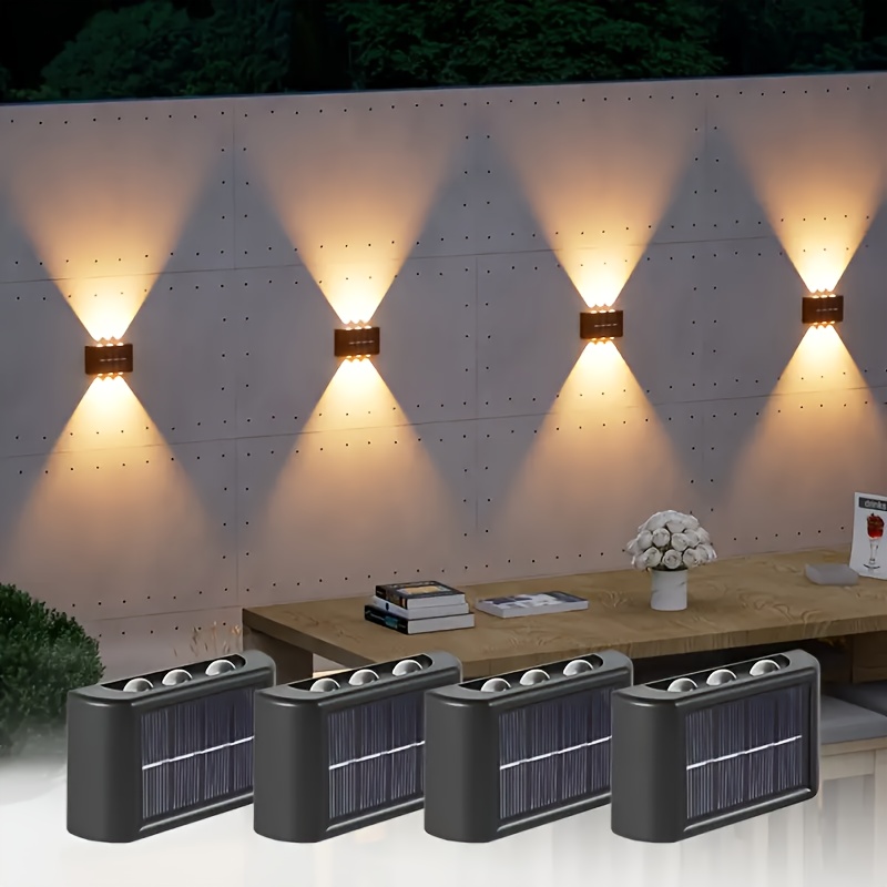 Renewable Energy Solar - Lámpara Solar LED para Exteriores, Impermeable,