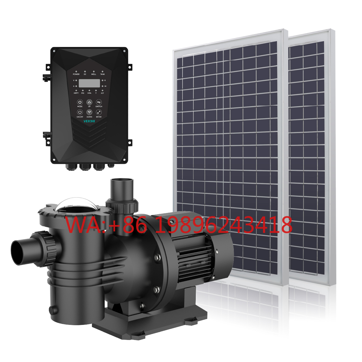 Hybrid Solar Inverter - Bomba de Piscina Solar VEICHI, Inversor