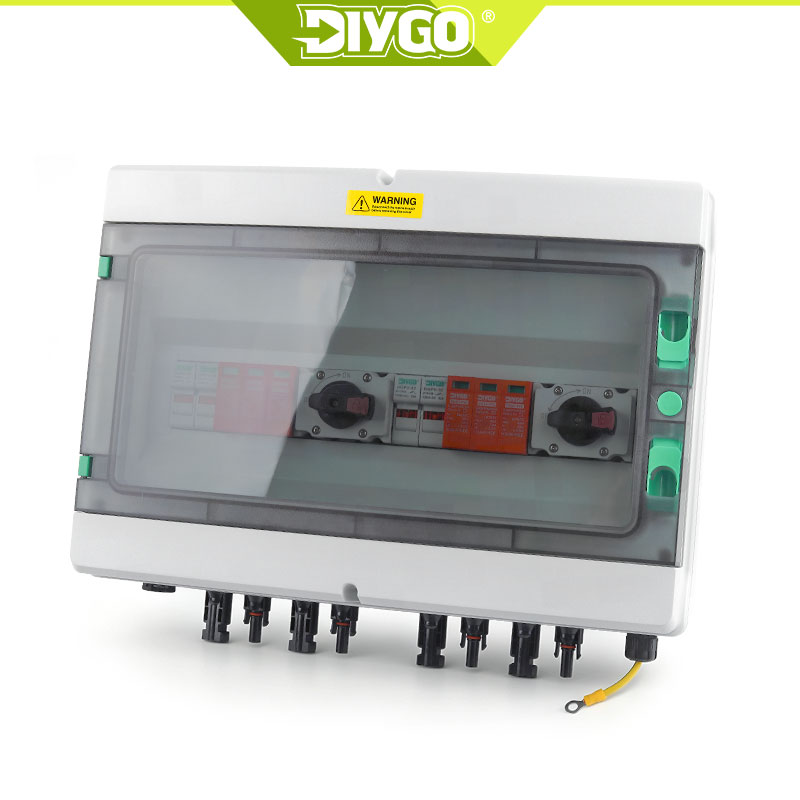 Solar Combiner Box - Caja Combinadora Solar Fotovoltaica DIY GO