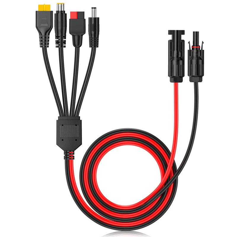 Solar Combiner Box - Cable de Extensión con Conector Solar