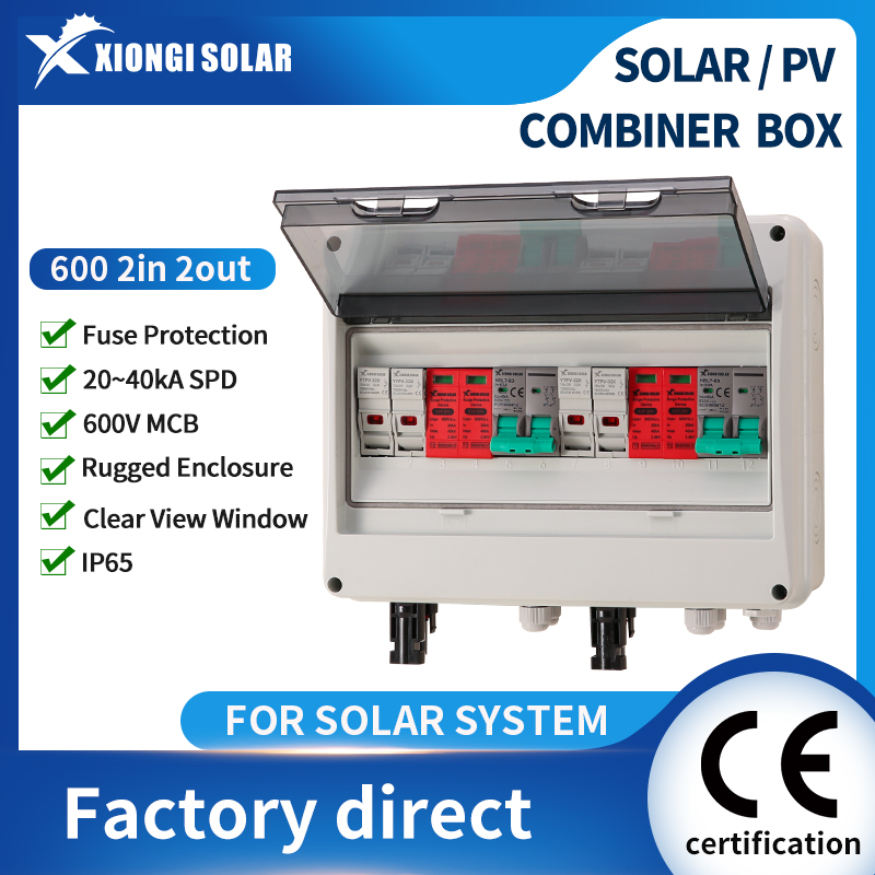 Renewable Energy Solar - Caja Combinadora de Cobre Puro para