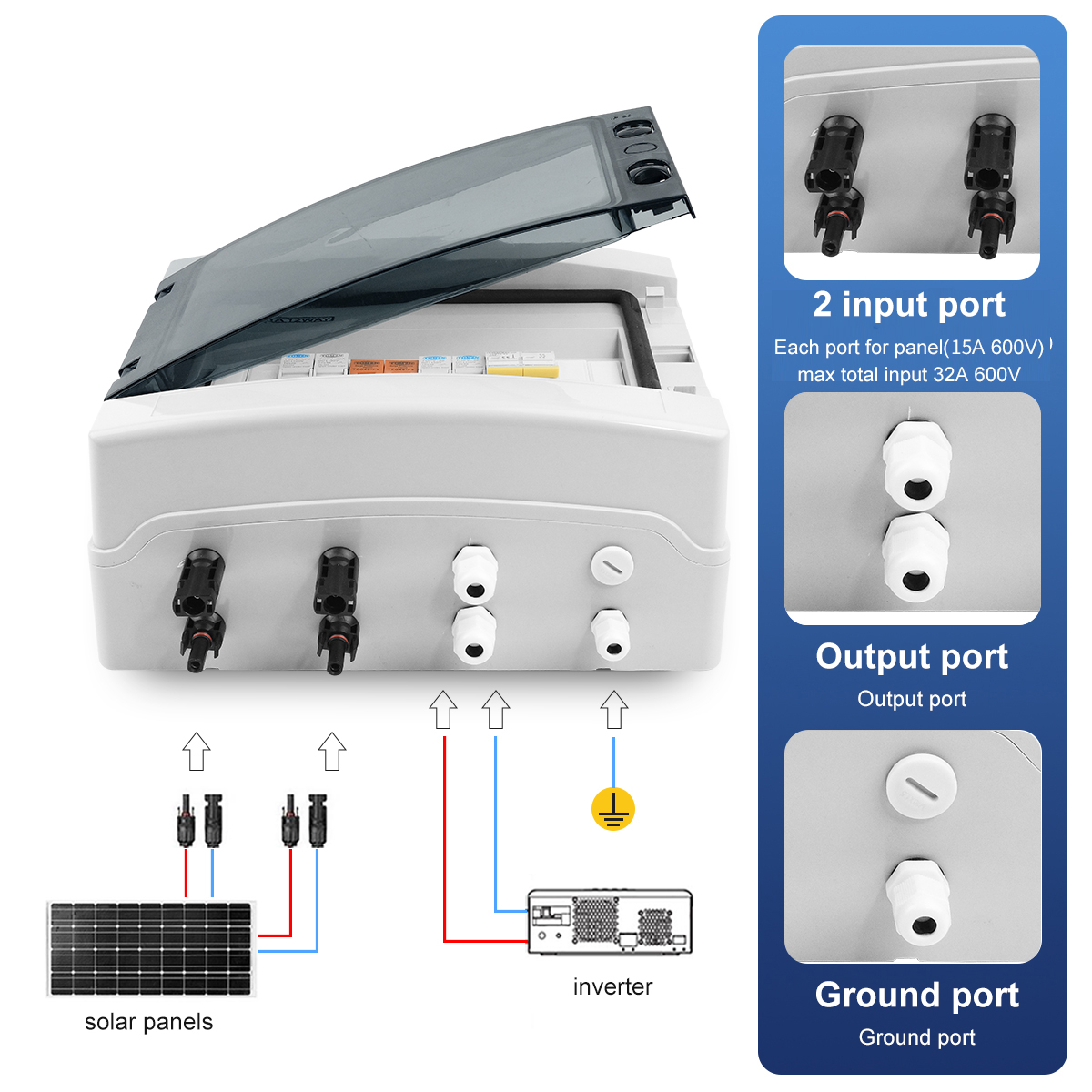 Caja Combinadora Solar Fotovol - Solar Combiner Box reseña y precio