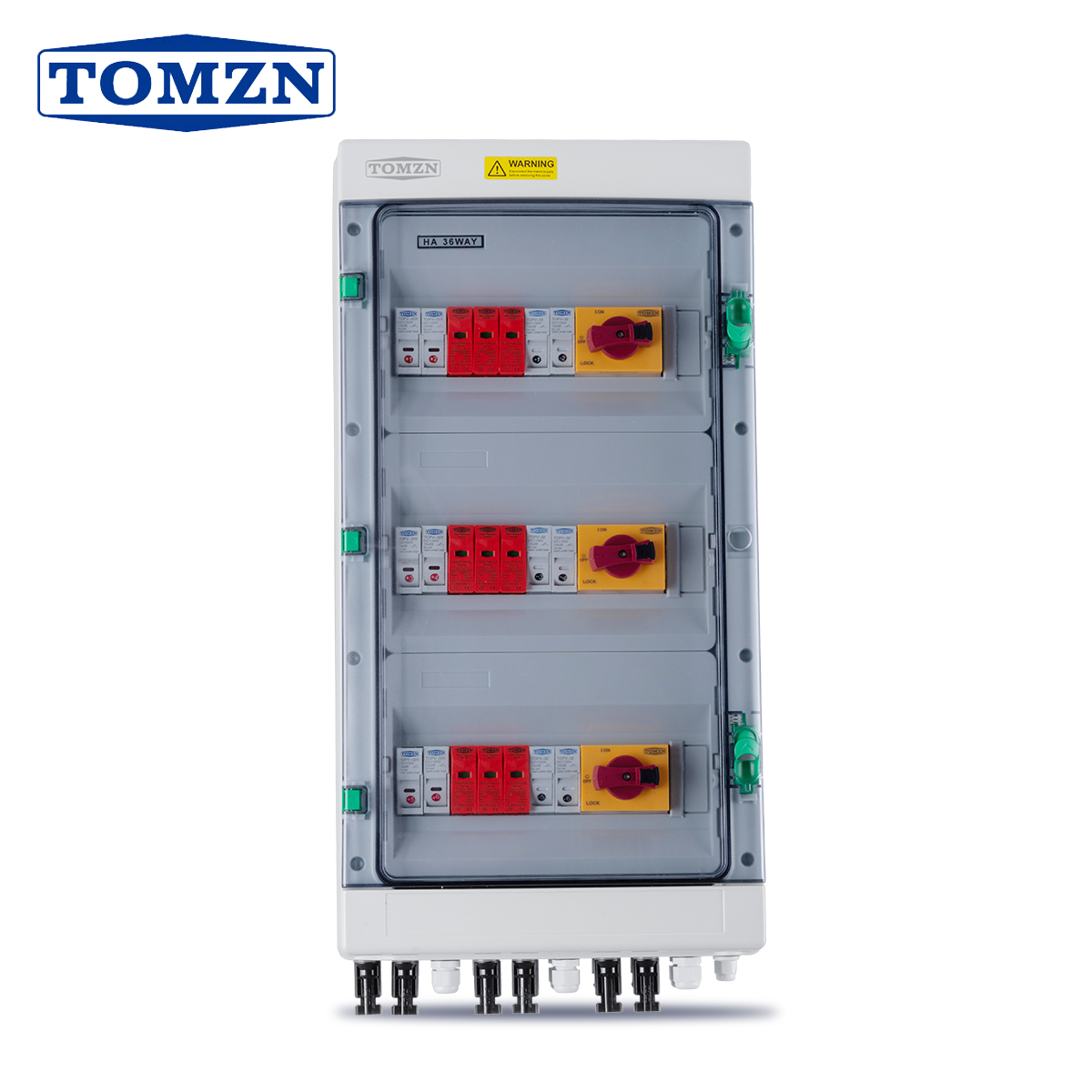 TOMZN-caja combinadora Solar f - Solar Combiner Box reseña y precio