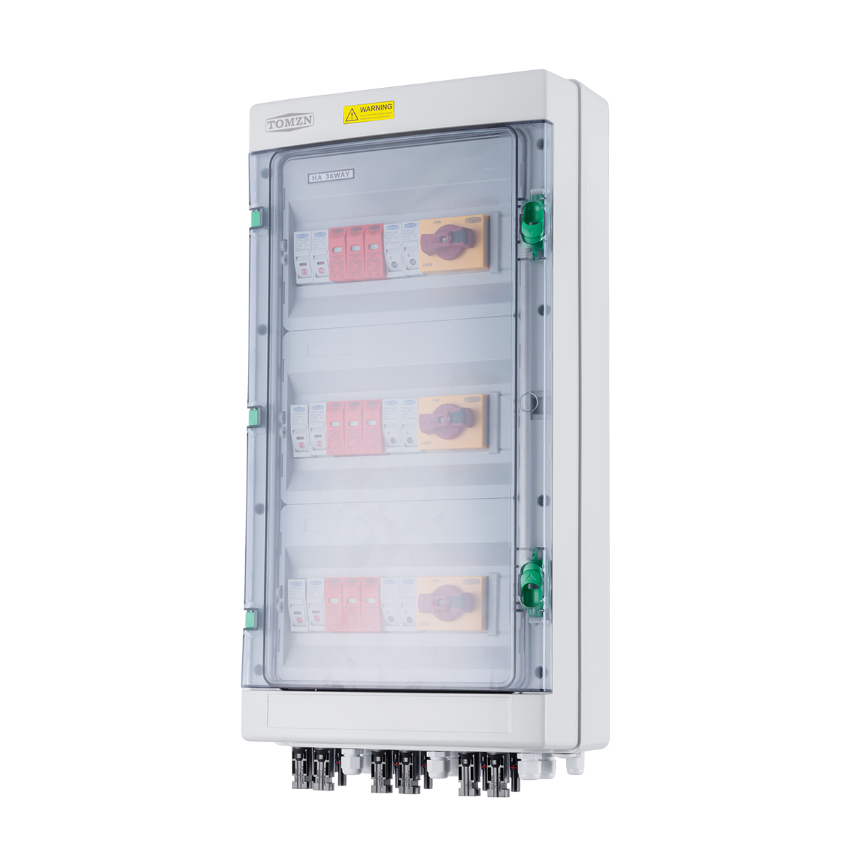 TOMZN-caja combinadora Solar f - Solar Combiner Box reseña y precio