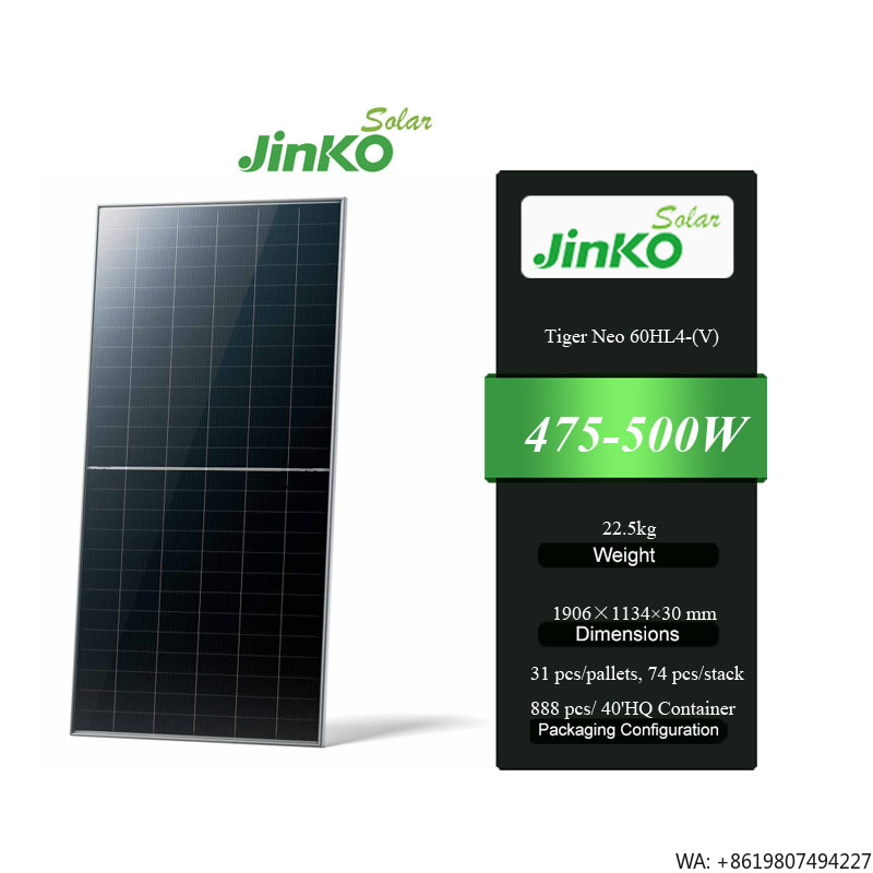 Panel Solar Jinko Tiger Neo 60 - Jinko Solar Panel N-Type reseña y precio