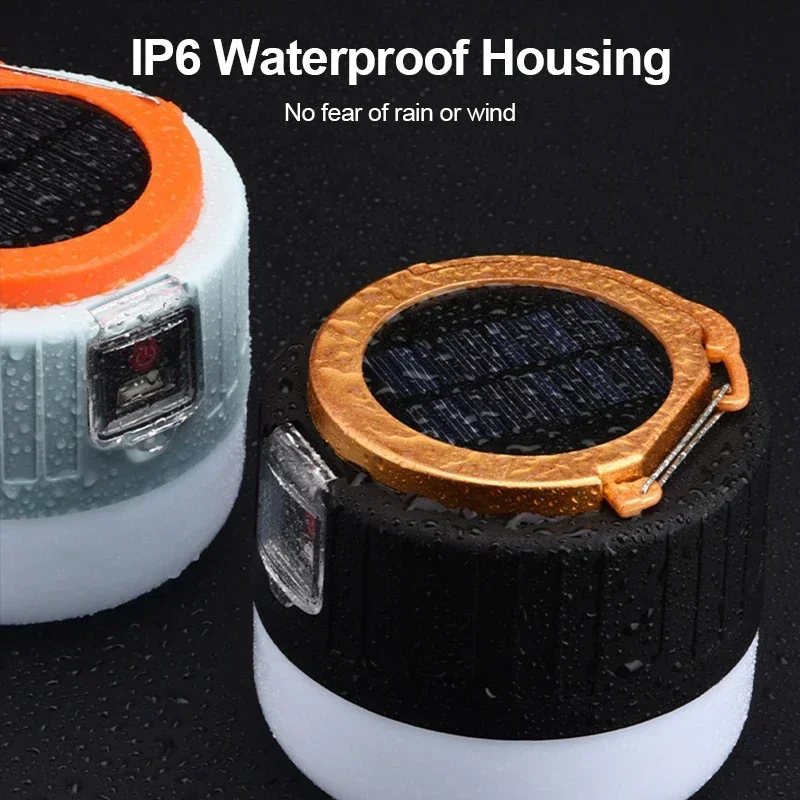 Luz LED Solar para acampar, Ba - Renewable Energy Source reseña y precio