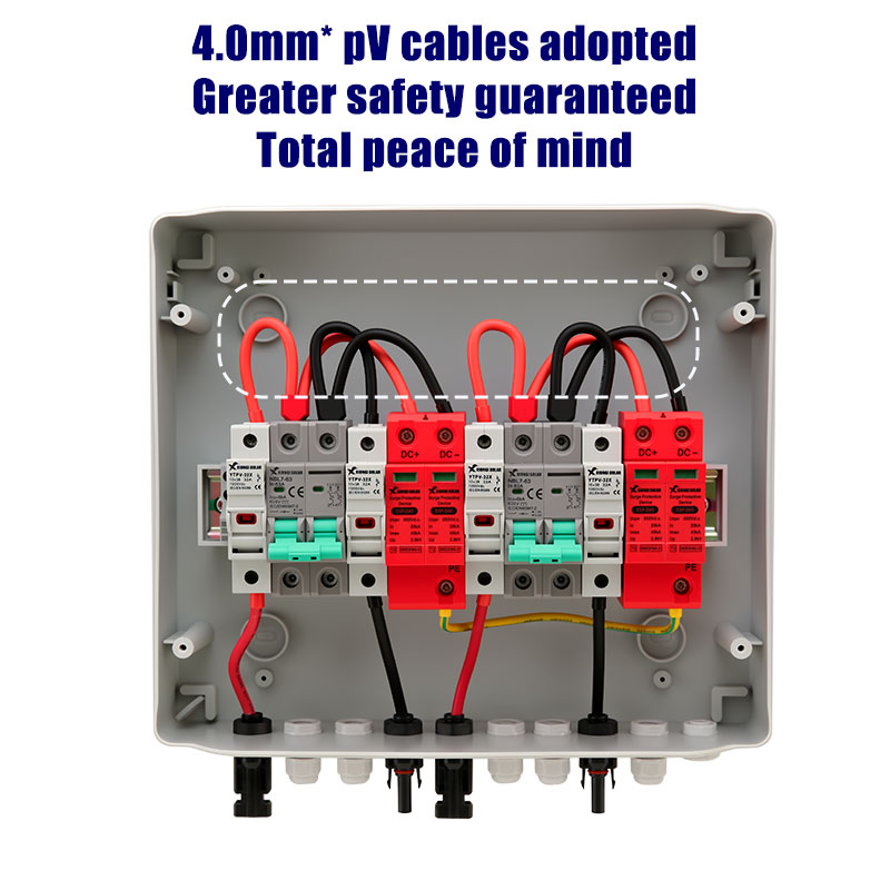 XIONGISOLAR Caja combinadora f - Solar Combiner Box reseña y precio