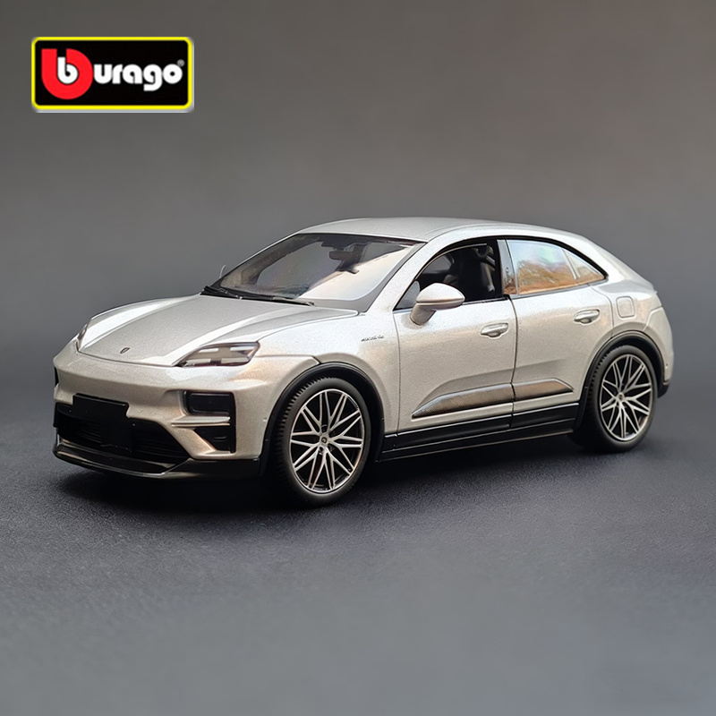 Bburago 1:24 Porsche Macan EV  - Renewable Energy Kids reseña y precio