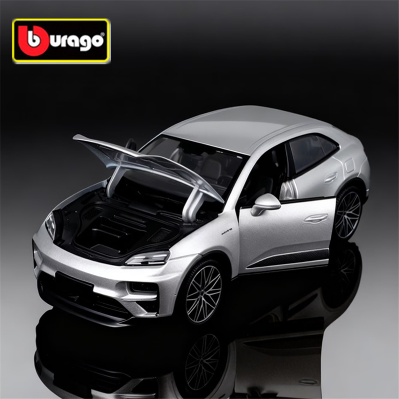 Bburago 1:24 Porsche Macan EV  - Renewable Energy Kids reseña y precio
