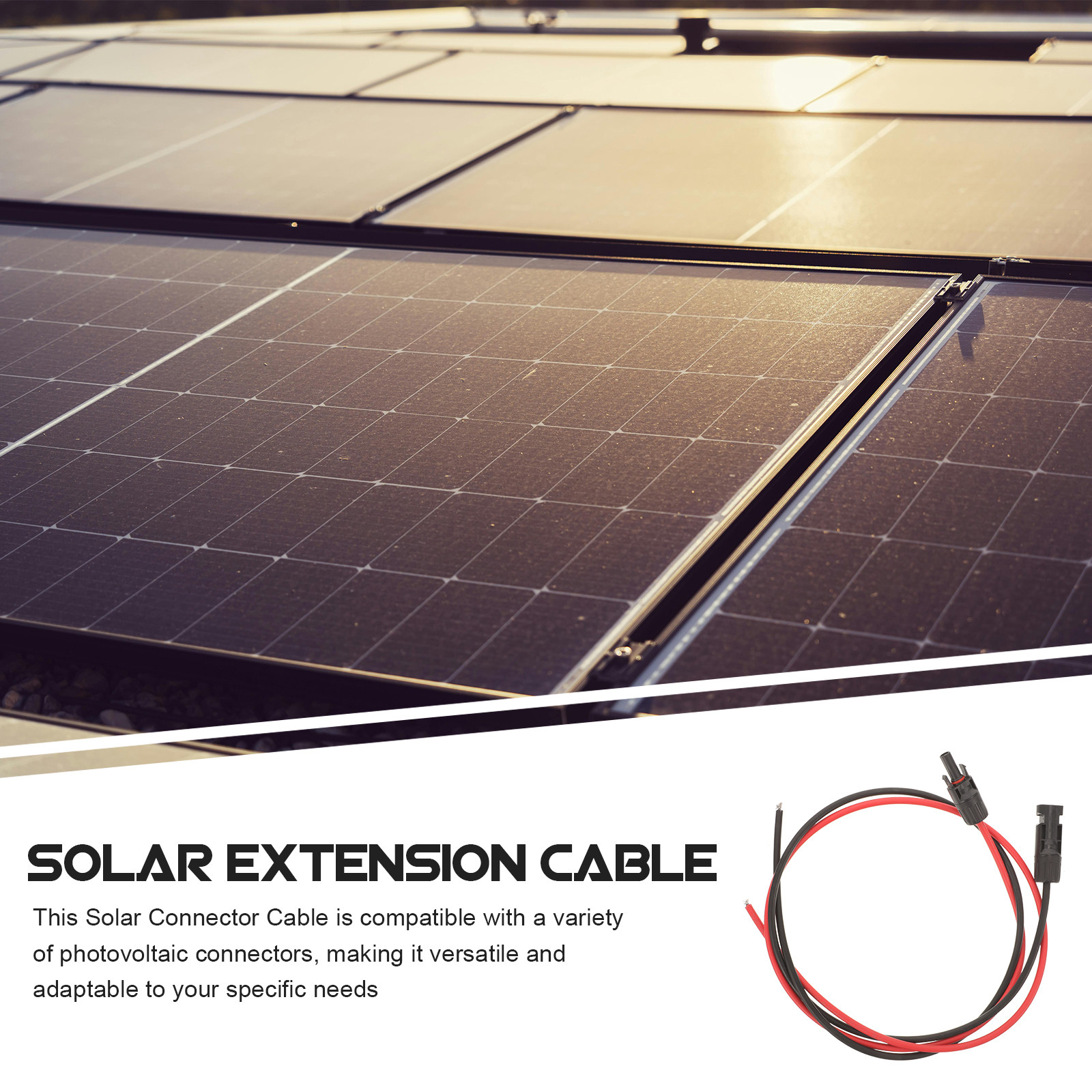 Cable conector solar de 2 piez - Solar Cable Mc4 Connector reseña y precio