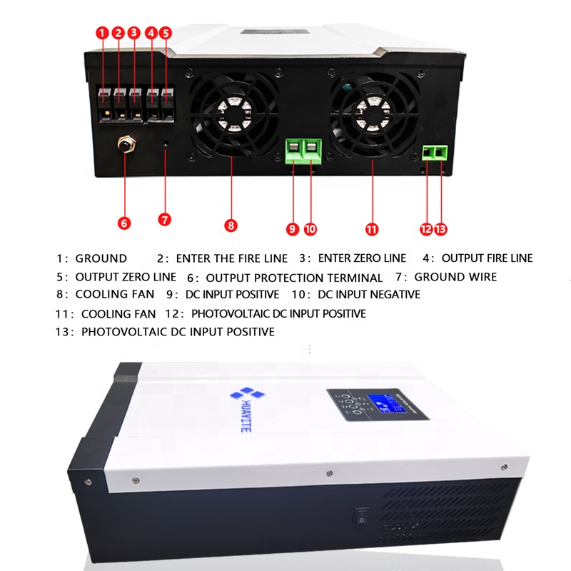 Inversor Solar híbrido de 5,6  - Hybrid Solar Inverter reseña y precio