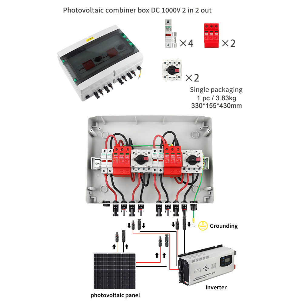 Caja Combinadora Solar Fotovol - Solar Combiner Box reseña y precio