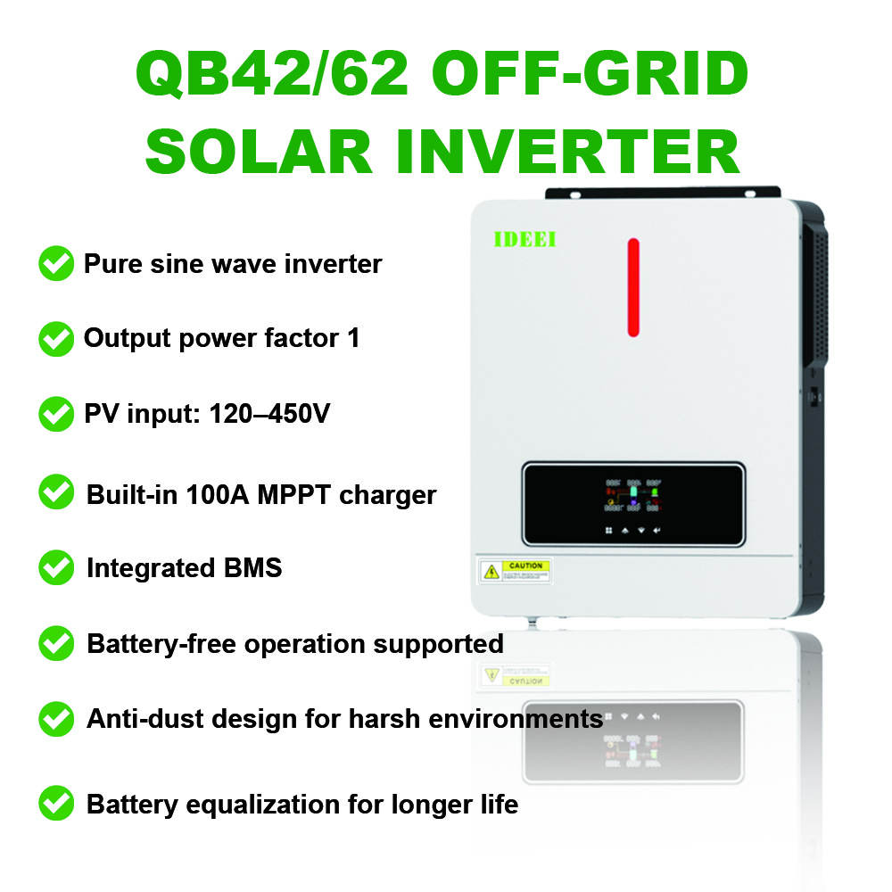 Inversor Solar Híbrido MPPT de - Hybrid Solar Inverter reseña y precio