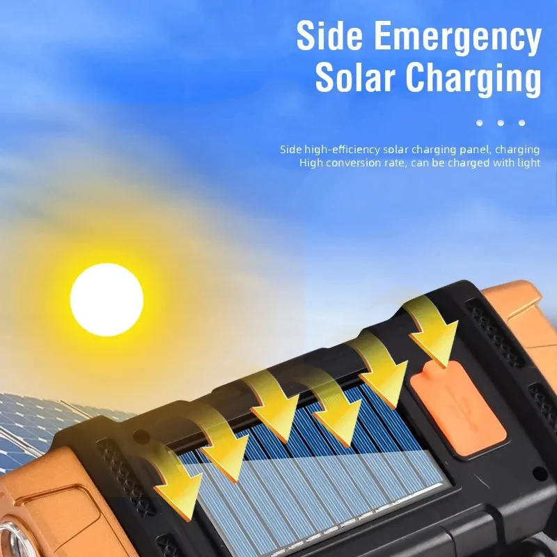 Potente linterna recargable po - Renewable Energy Solar reseña y precio