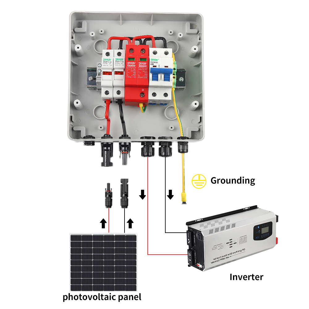 Caja combinadora fotovoltaica  - Solar Combiner Box reseña y precio