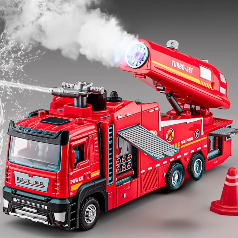 Camión de bomberos con rociado - Renewable Energy Model reseña y precio