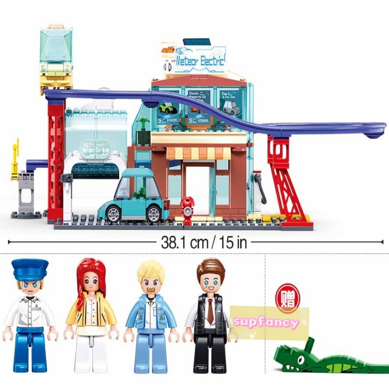 Sluban 379PCS City Street View - Renewable Energy Kids reseña y precio